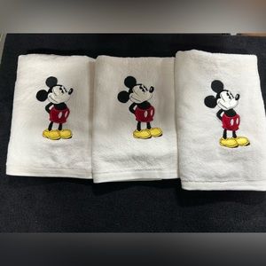 Micky Mouse Bath Towels